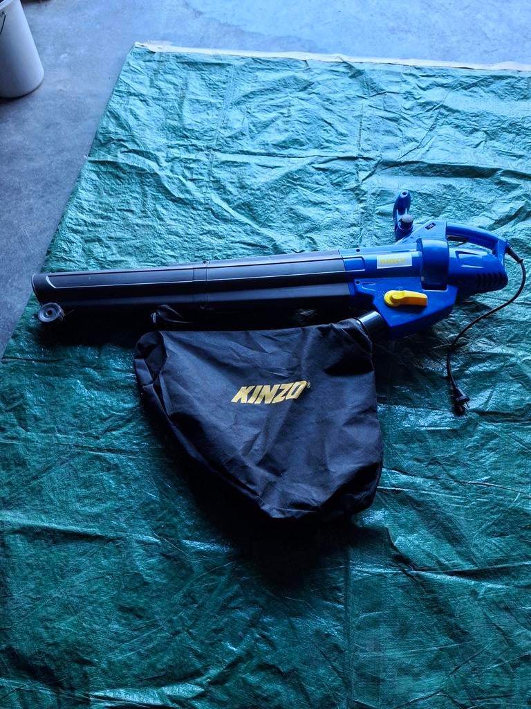 Elektrische bladblazer en -zuiger Kinzo, Tuin en Terras, Ophalen