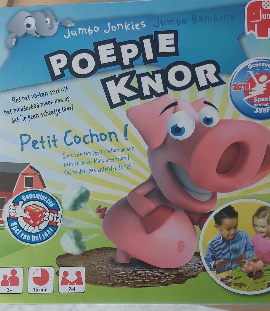 Poepie Knor van Jumbo 3+, Ophalen of Verzenden