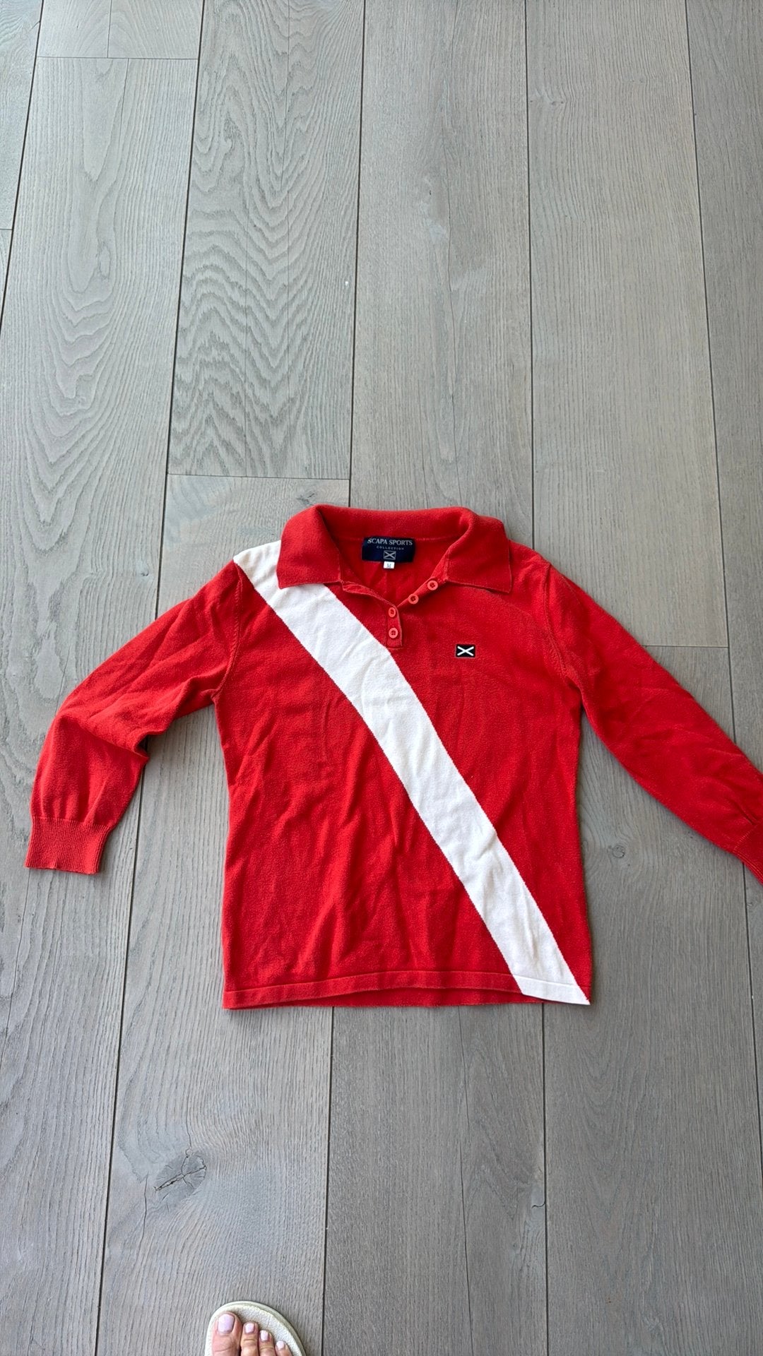 Trui Scapa dames maar S-M, Ophalen of Verzenden, Zo goed als nieuw, Maat 38/40 (M), Oranje