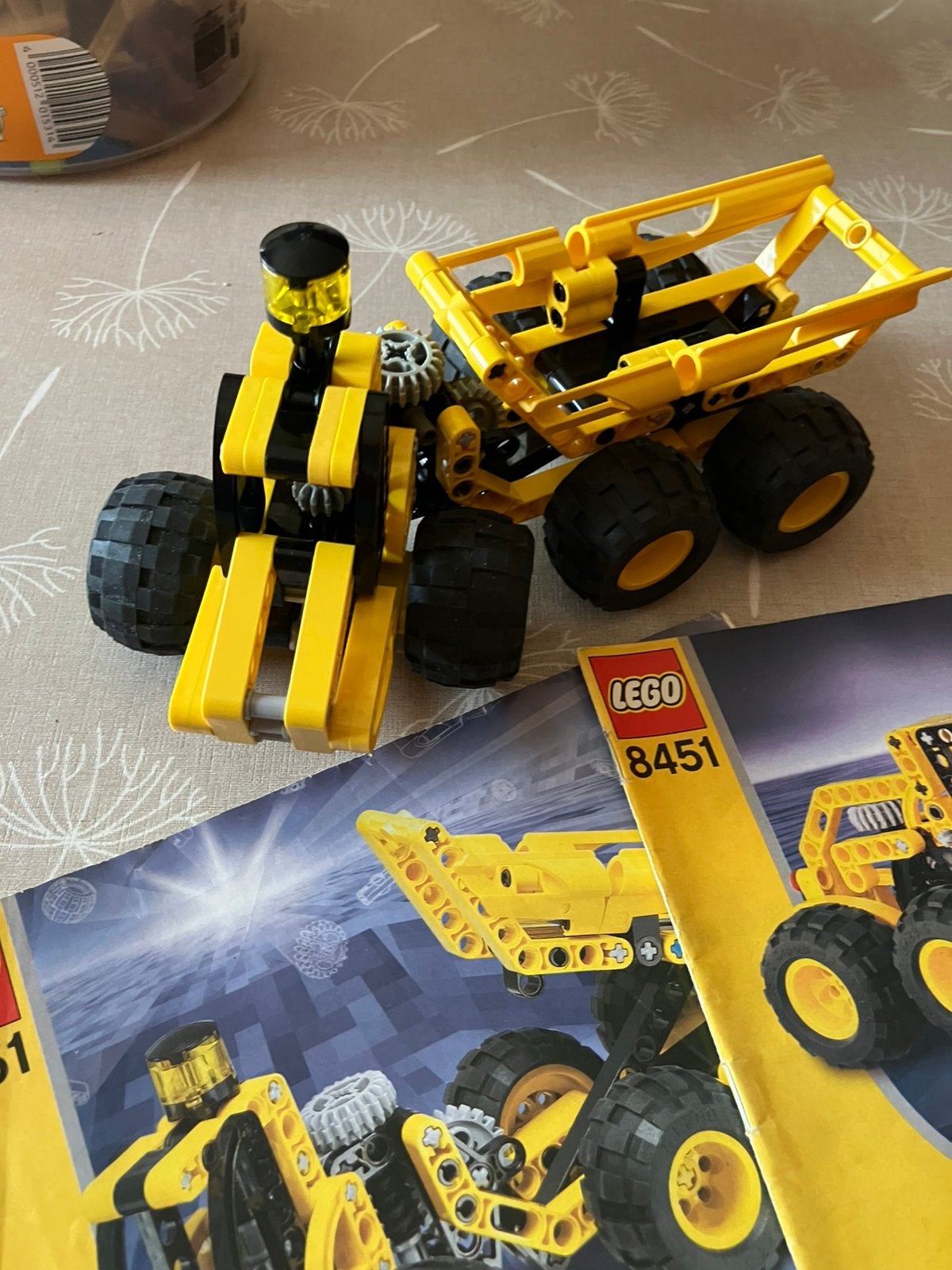 Lego 8451 technic dumper, Ophalen, Gebruikt, Lego, Technic