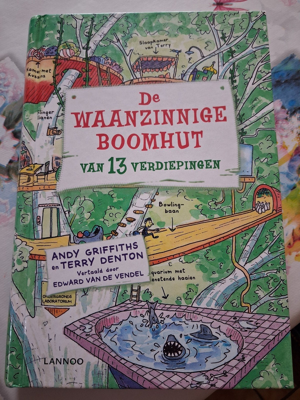 Terry Denton - De waanzinnige boomhut van 13 verdiepingen, Ophalen of Verzenden, Terry Denton; Andy Griffiths