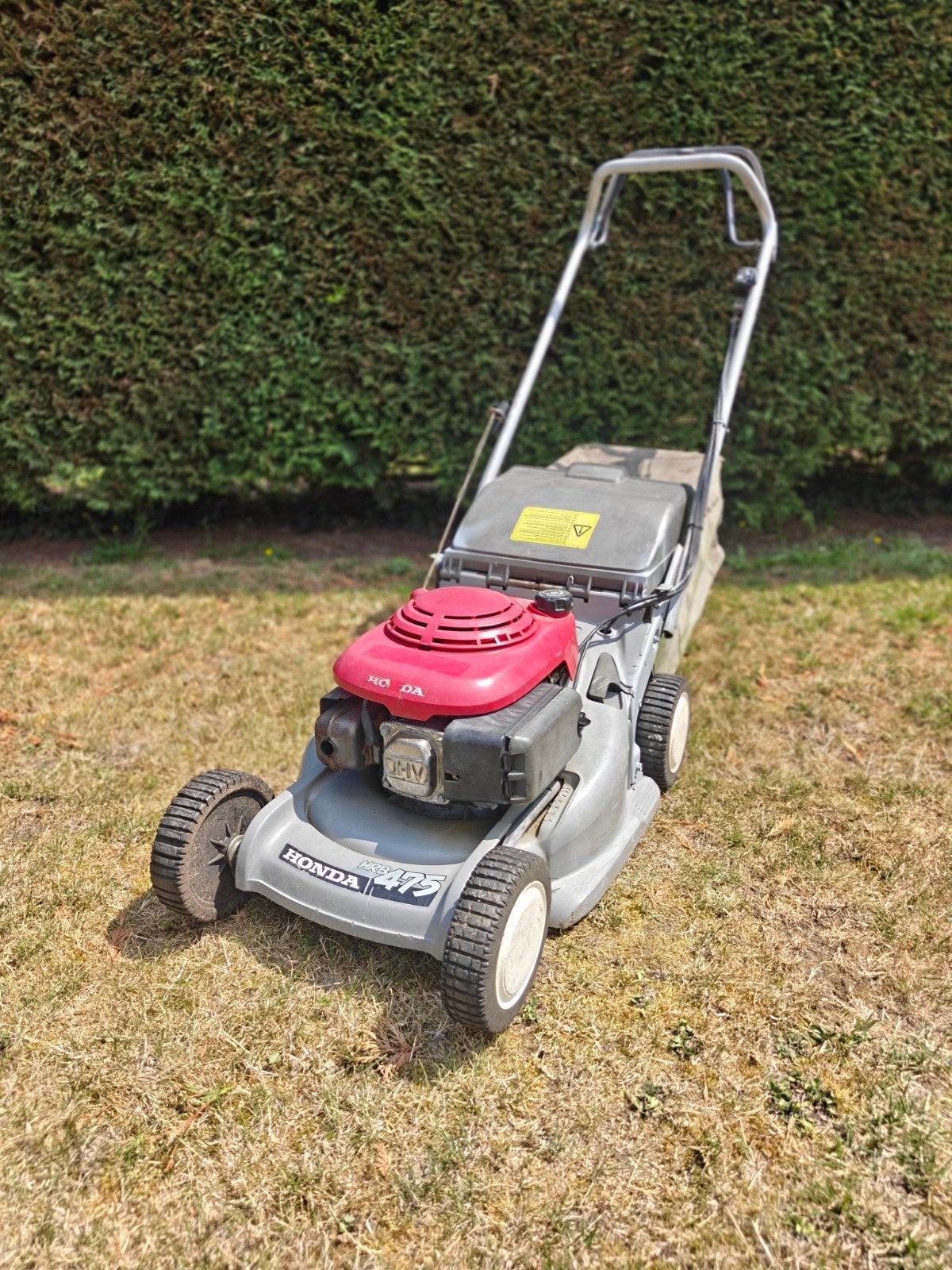 Honda hrd 475, Ophalen