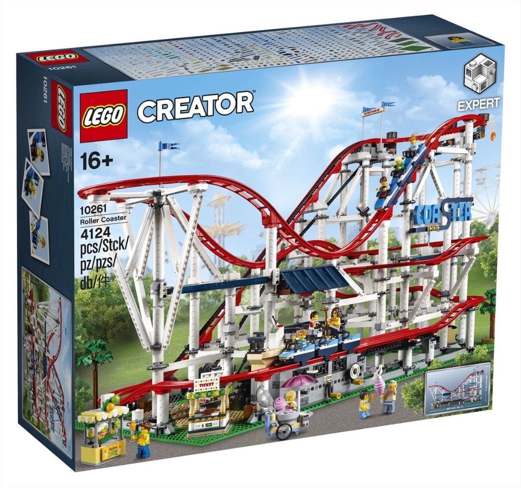 Lego Rollercoaster, Ophalen, Inclusief instructies, Lego, Zo goed als nieuw