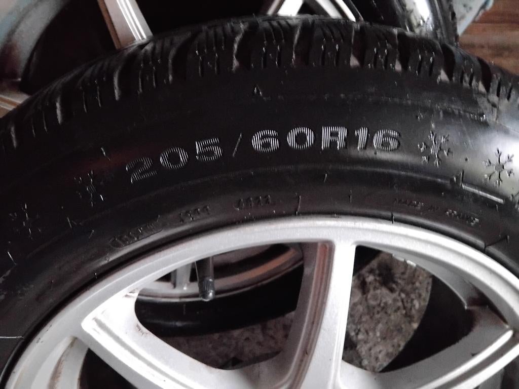 Jantes et pneus 5x112, Ophalen, Gebruikt, 16 inch, Band(en)