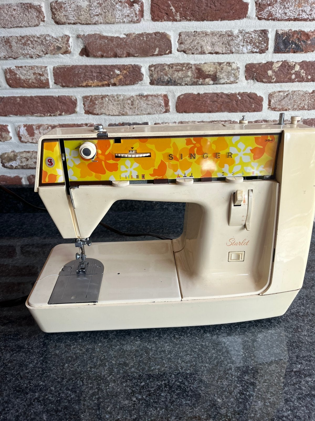 Vintage Singer Starlet 354 naaimachine., Hobby en Vrije tijd, Ophalen, Zo goed als nieuw, Naaimachine, Singer