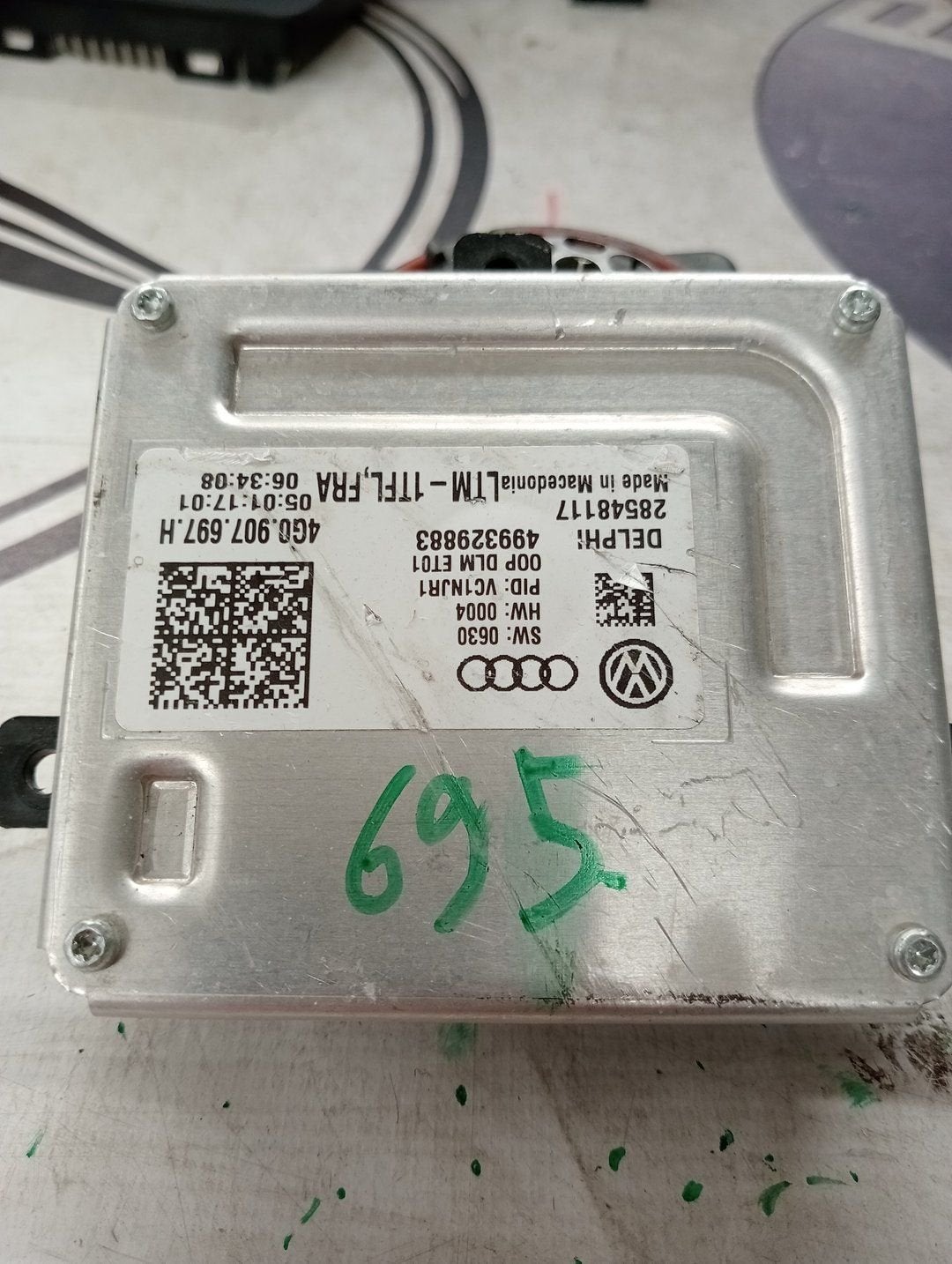 VW Seat Skoda Audi Xenon LED Module Ballast 4G0907697H, Autos : Pièces & Accessoires, -, Audi, Utilisé, -