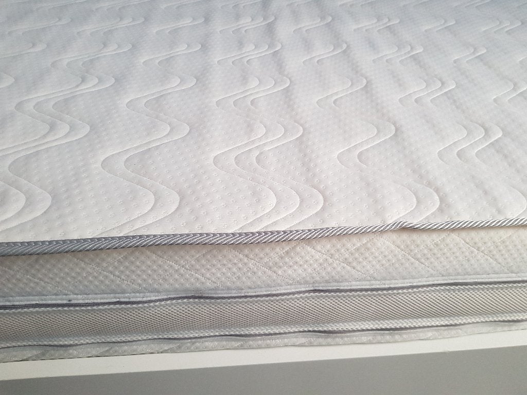 Lit ikea 140x200 avec sommier et matelas état neuf, Enlèvement, Comme neuf, Une personne