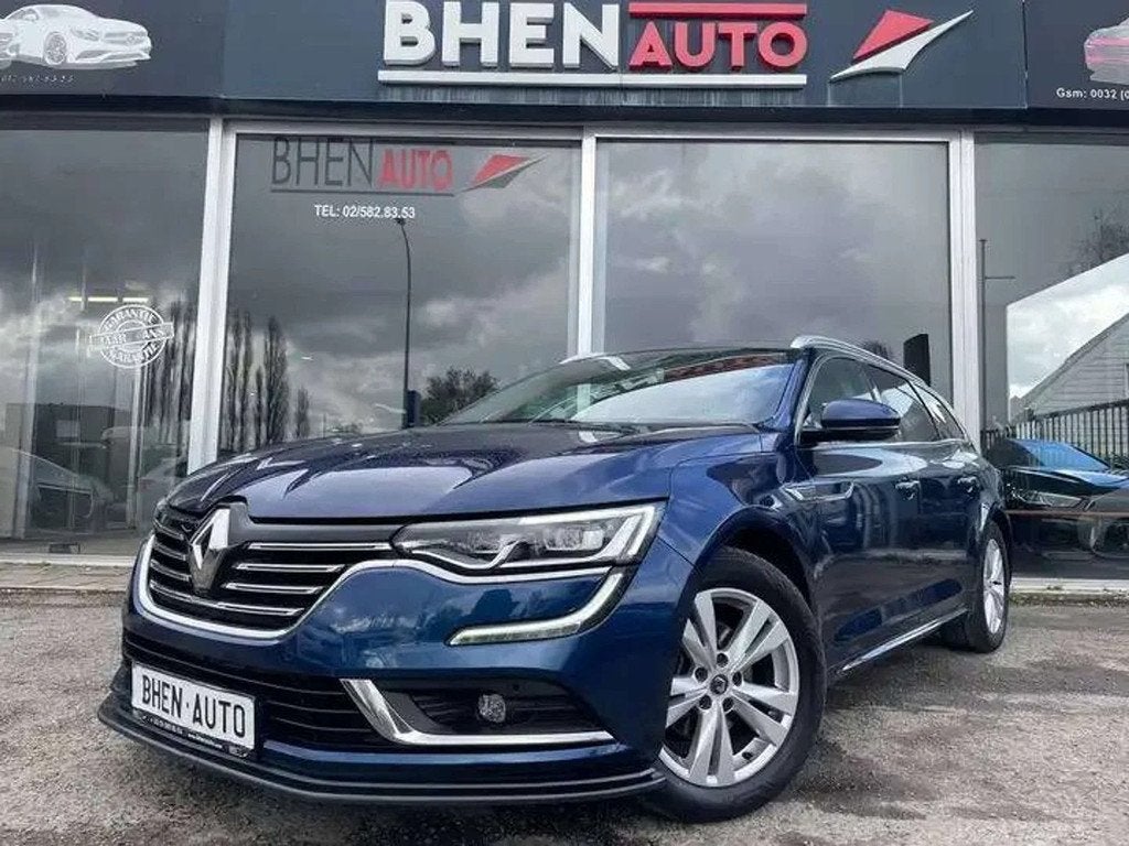 Renault Talisman 331,66€ Crédit 0% SANS INTERET 0% ZONDER, Automaat, 1618 cc, 4 cilinders, Blauw