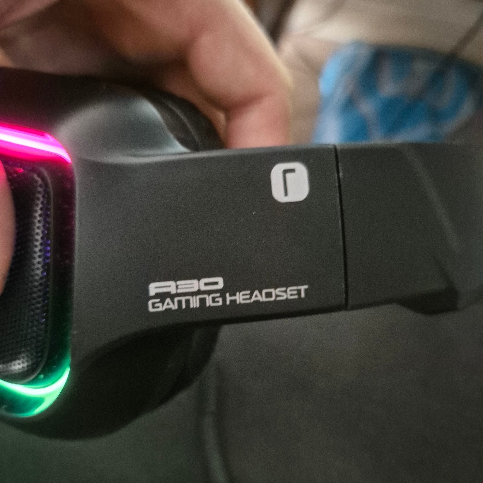 gaming koptelefoon, Computers en Software, Ophalen, Zo goed als nieuw, Extern