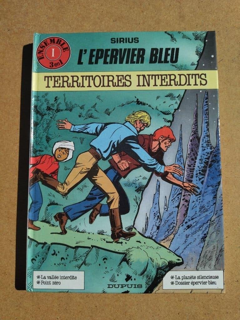 L'épervier bleu - Intégrale 1 - Territoires interdits / EO, Enlèvement ou Envoi, Une BD, Utilisé, Sirius