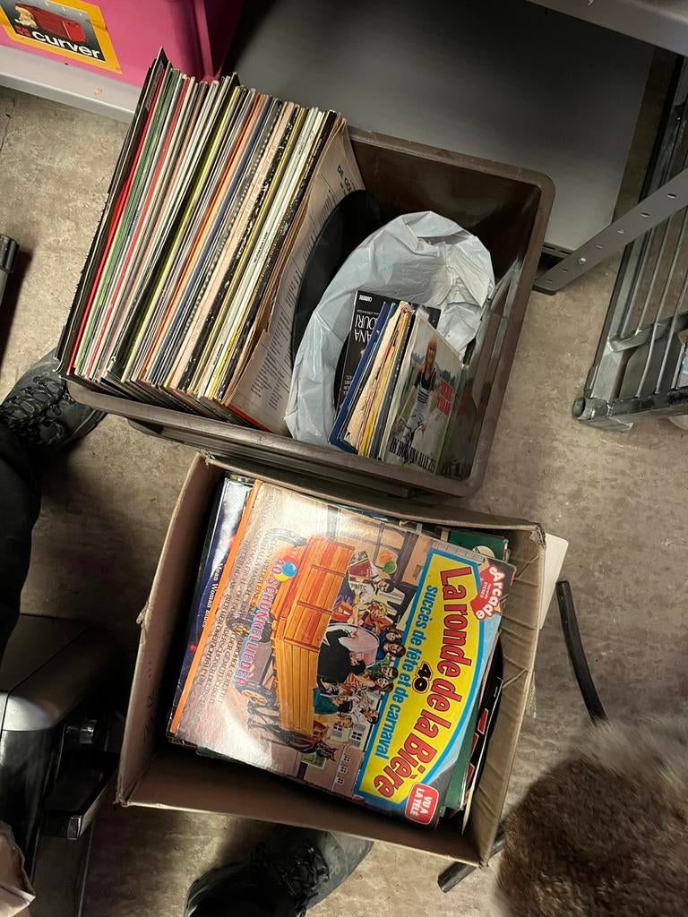 Lot platen, Cd's en Dvd's, Vinyl | Dance en House, Ophalen, Zo goed als nieuw