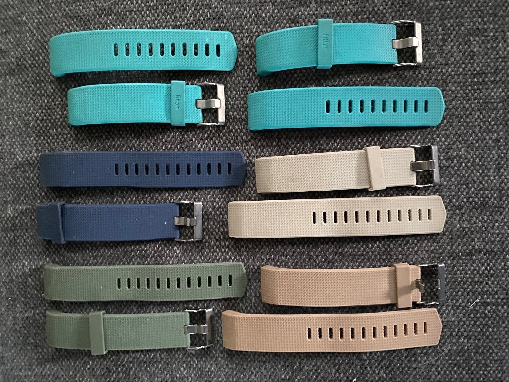 8 Fitbit Charge 2-bandjes, Sports & Fitness, Enlèvement ou Envoi, Utilisé
