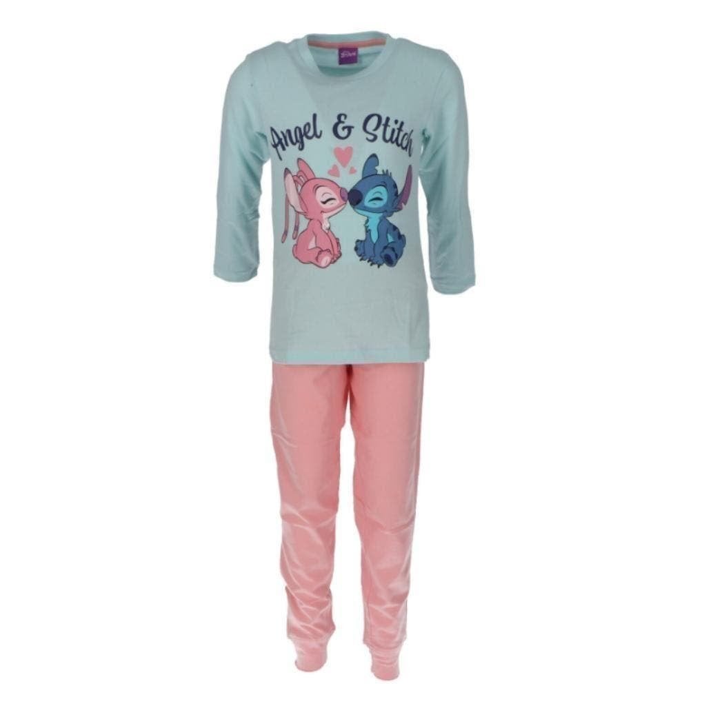 Stitch en Angel Pyjama - Maat 92 - Disney - Katoen, Kinderen en Baby's, Nacht- of Onderkleding, Stitch, Meisje, Nieuw