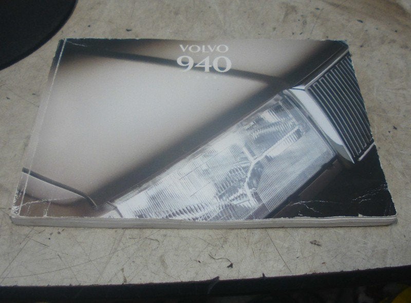 INSTRUKTIEBOEK Volvo 940 II (01-1990/10-1998), Gebruikt, Info@volvocars.com, Volvo, Volvo Car Germany GmbH