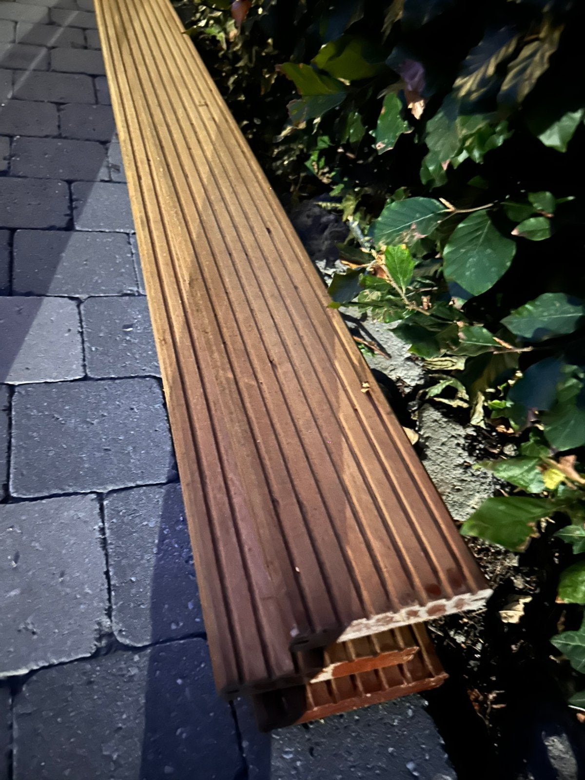 Bankirai terrasplank, Tuin en Terras, Terrasdelen en Vlonders, Ophalen, Zo goed als nieuw