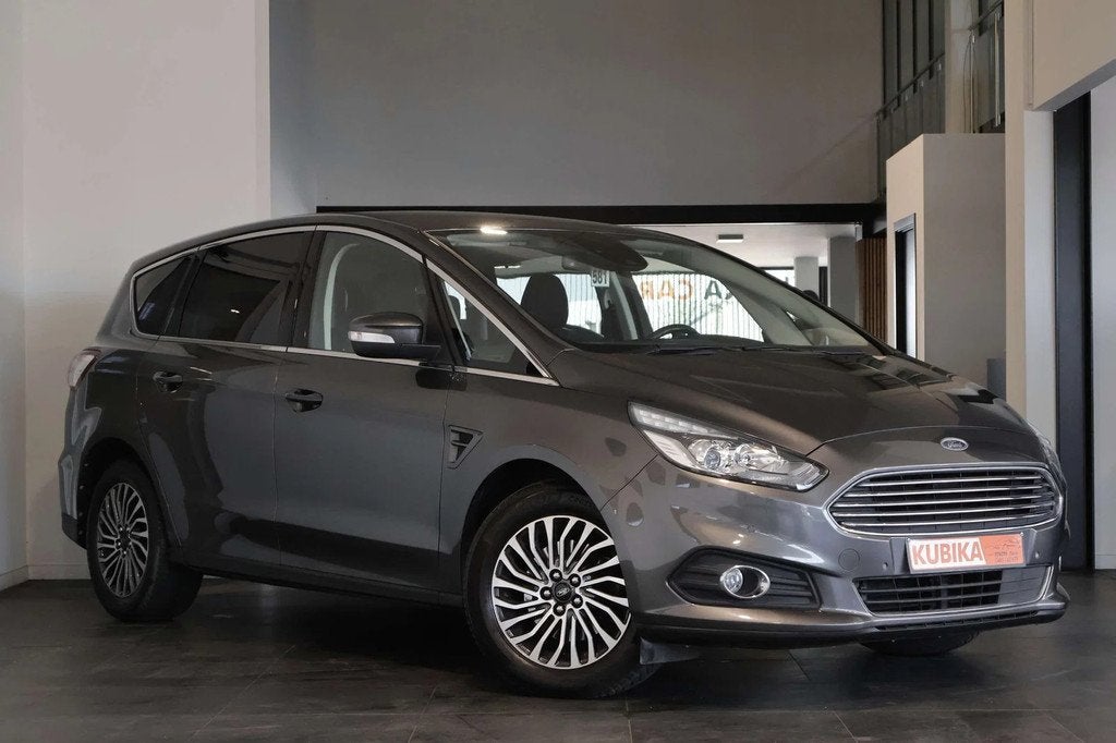 Ford S-Max S-Max 2.0 TDCi CruiseC 7PLS SfeerV Keyless Garant, Autos, Détection des panneaux routiers, Argent ou Gris, Euro 6, Entreprise