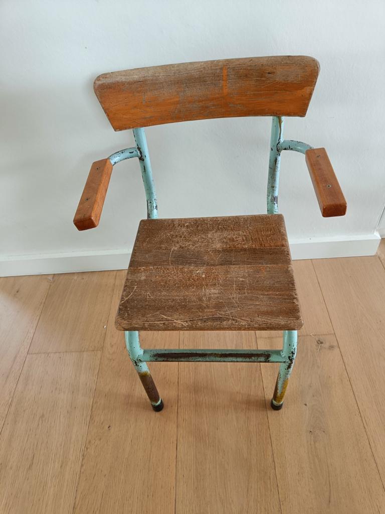 Kinderstoel vintage retro, Kinderen en Baby's, Ophalen