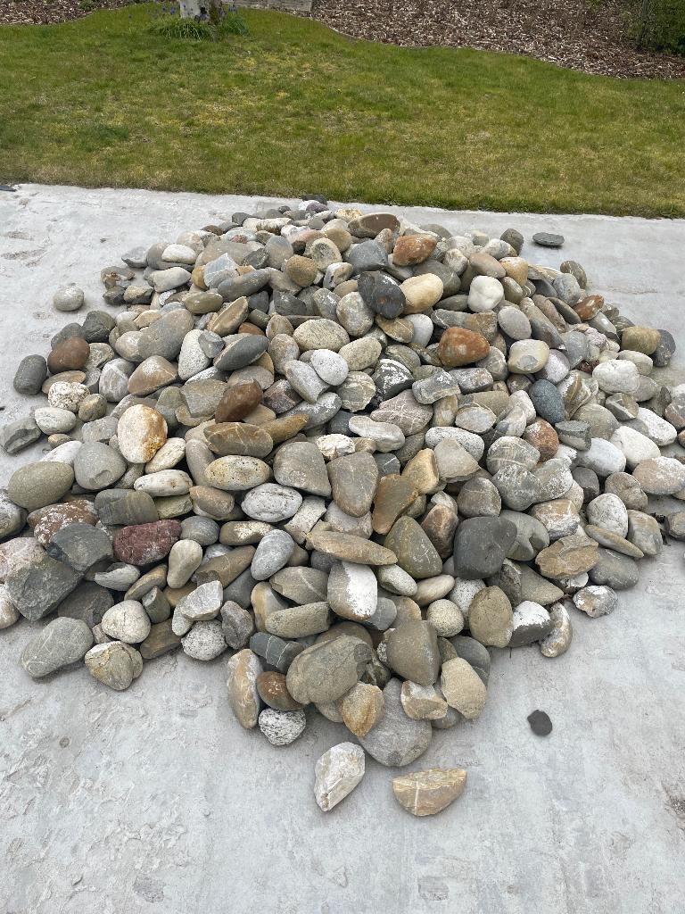 Sierkeien voor vijver, Tuin en Terras, Ophalen, Overige materialen, Gebruikt, Beige