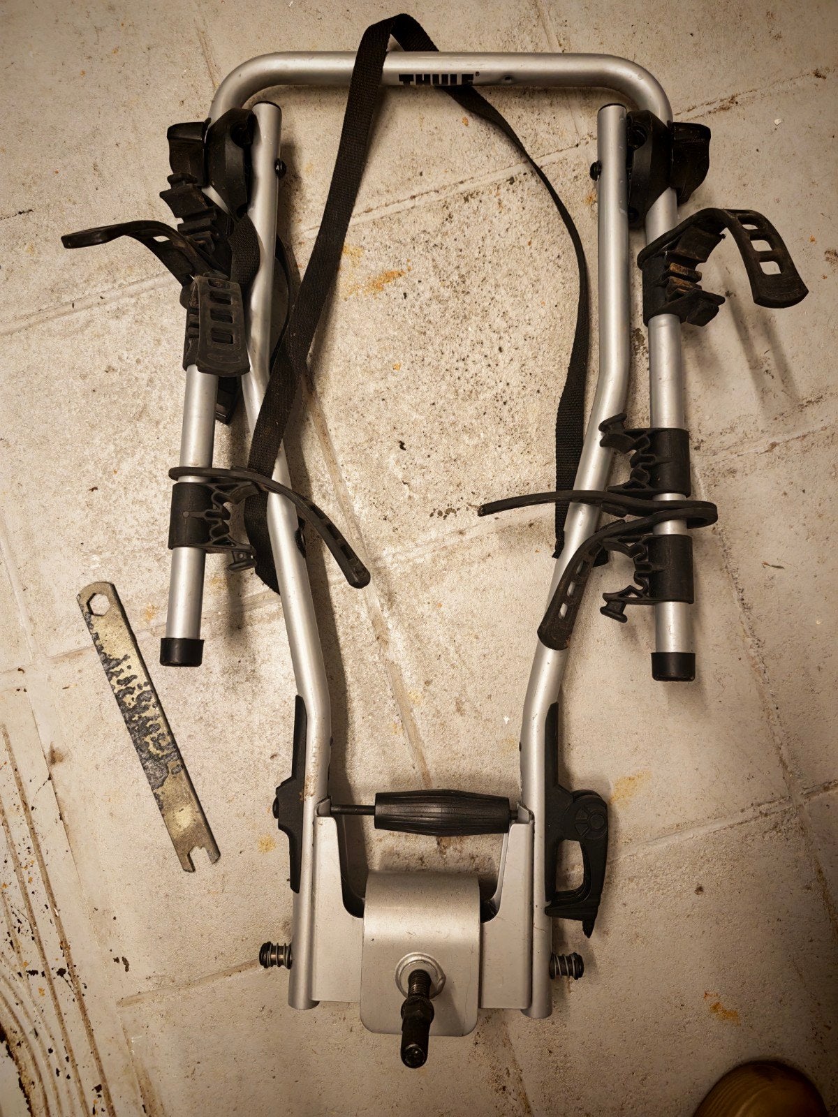 porte-velo Thule HangOn 3 vélos et inclinable!, Enlèvement, Utilisé