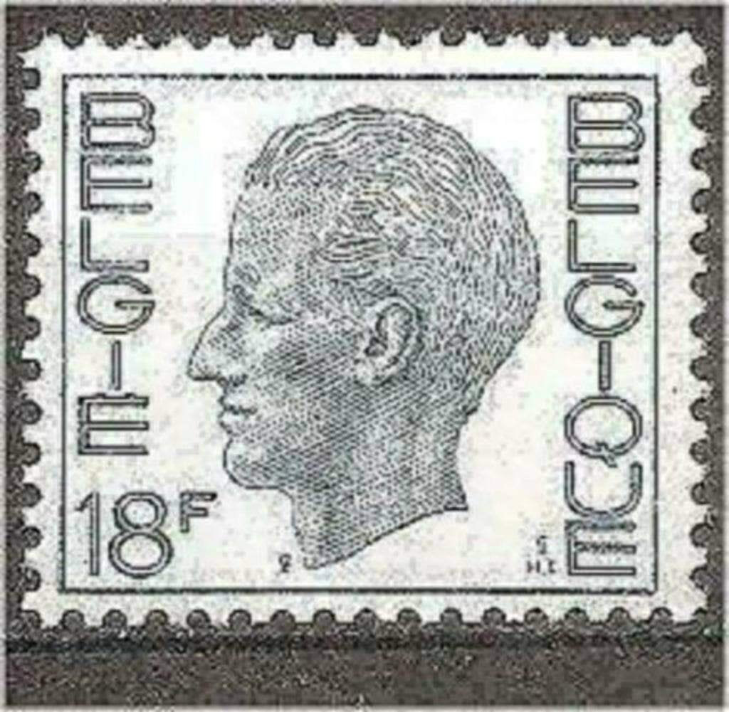 Belgie 1971 - Yvert/OBP 1586 - Koning Boudewijn - 18 F. (PF), Postzegels en Munten, Postzegels | Europa | België, Verzenden, Postfris
