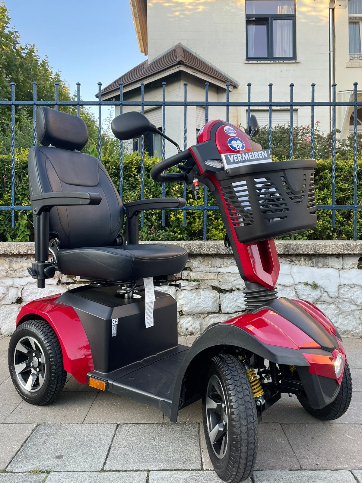 Scootmobiel Vermeiren Mercurius 4D elektrische scooter, Ophalen of Verzenden, Inklapbaar, Zo goed als nieuw, Elektrische rolstoel