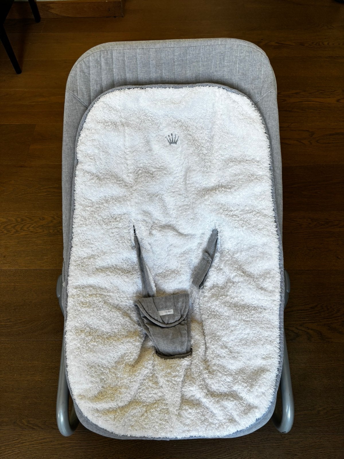 Wipstoel – Lichtgrijs – Zeer goede staat, Kinderen en Baby's, Wipstoeltjes, Ophalen, Zo goed als nieuw, Wipstoel