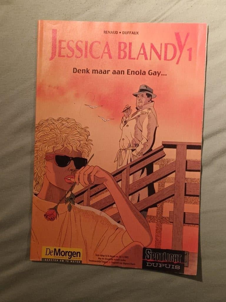 Jessica Blandy 1: denk maar aan Enola Gay..., Eén stripboek, Ophalen of Verzenden, Zo goed als nieuw