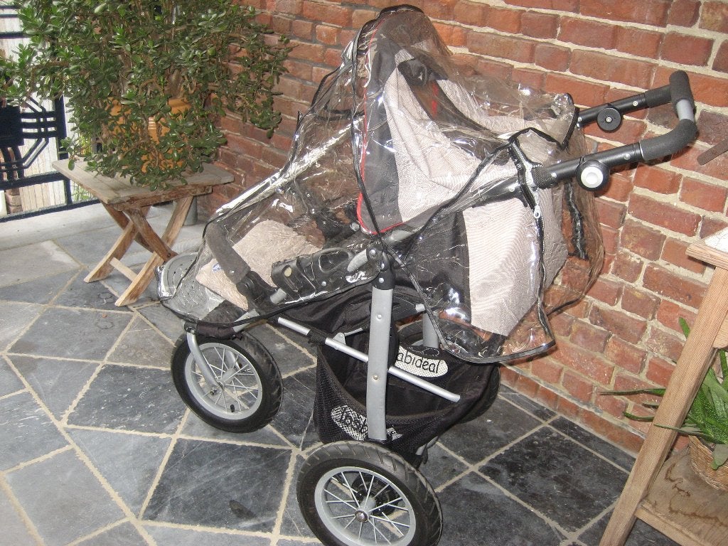 Wandelwagen op luchtbandjes, Babydeal,, Ophalen, Regenhoes