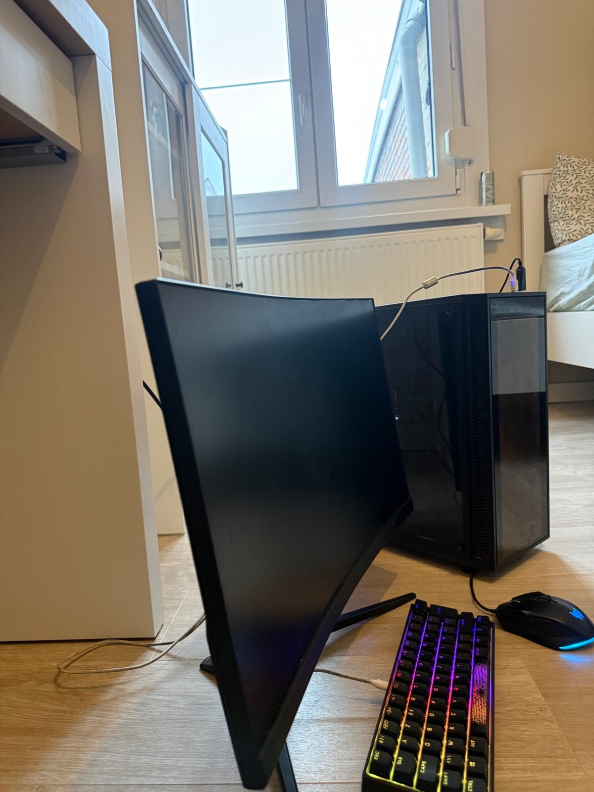 Gaming pc setup, Ophalen of Verzenden, Zo goed als nieuw