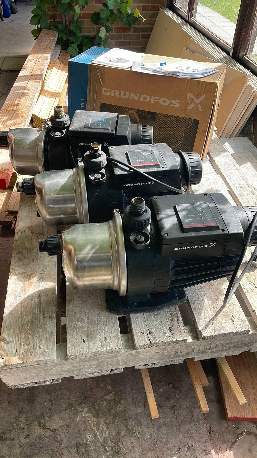 Grundfos mq3 pompen, Ophalen, Gebruikt, Overige typen