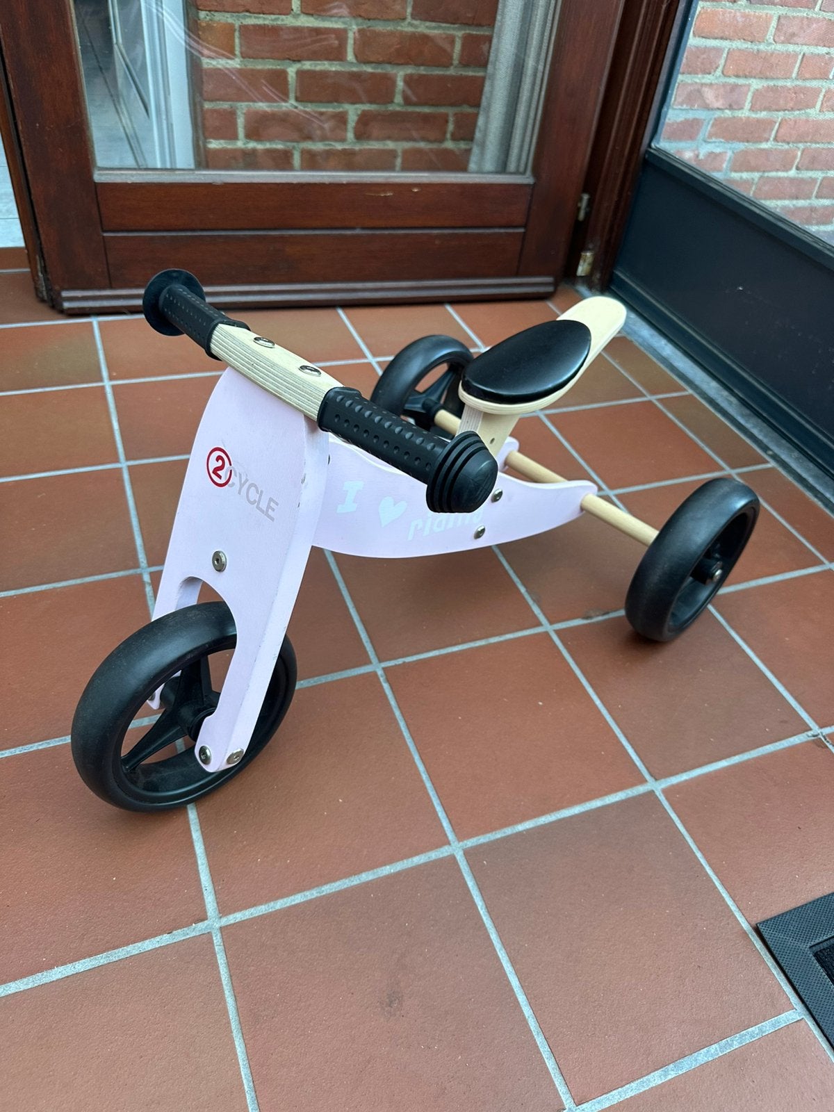 Kinderfiets, Ophalen, Zo goed als nieuw