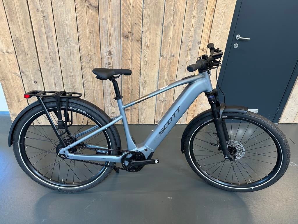 E-bike scott sub10 belt bosch cx85Nm 800Wh nieuw! Maat L, Fietsen en Brommers, Ophalen, Zo goed als nieuw