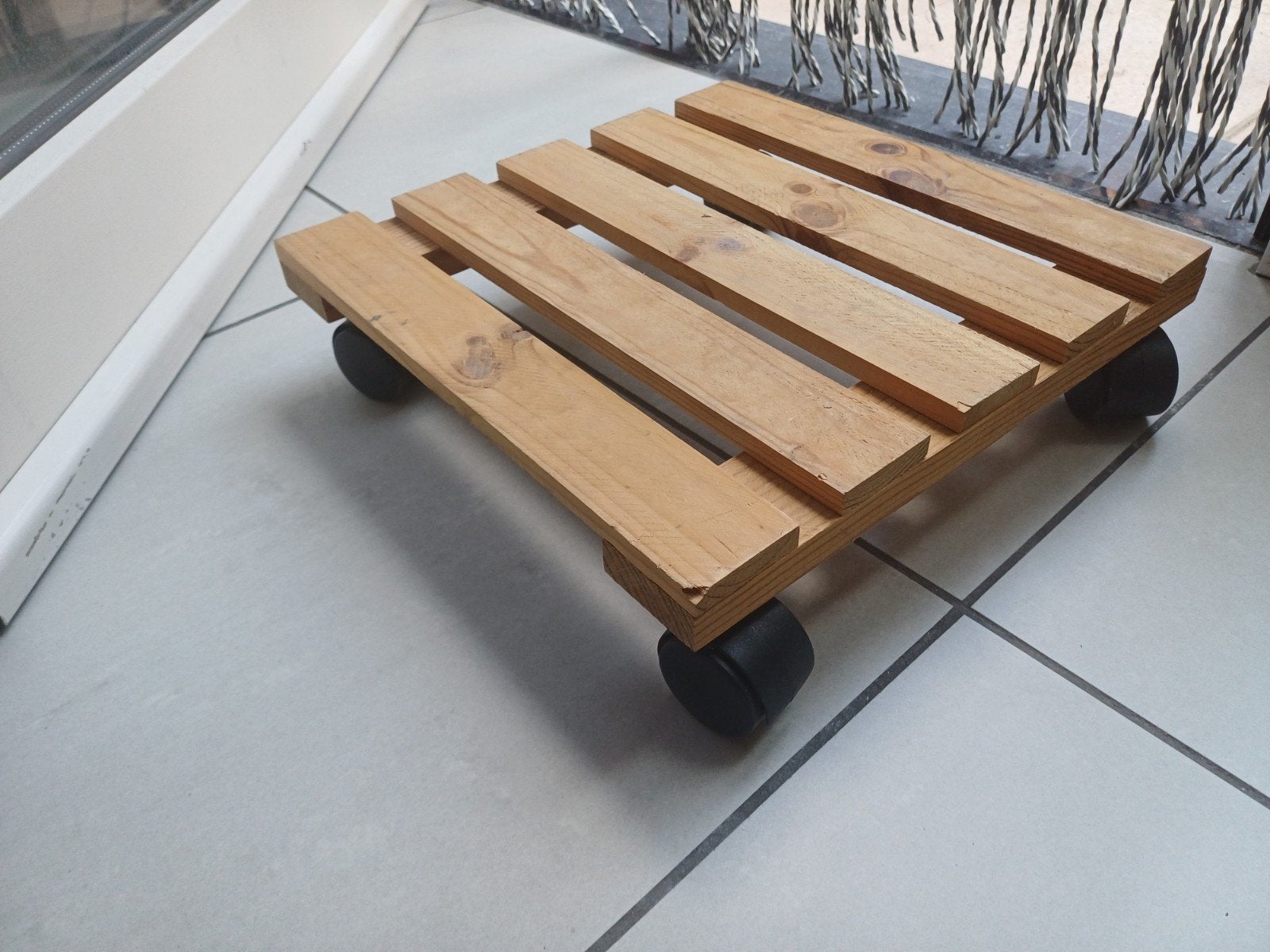 Chariot à rouleaux pour plantes, Jardin & Terrasse, Enlèvement ou Envoi, Bois