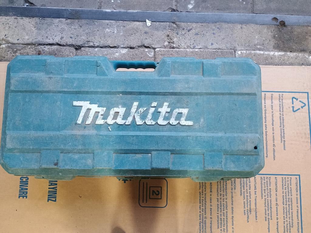 Makita haakse slijpmachine, Ophalen, Gebruikt, 1000 watt of meer, Haakse handslijpmachine