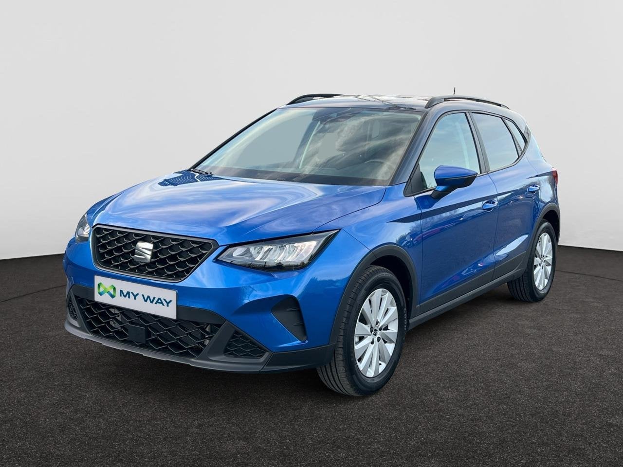 Seat Arona Arona Move! Navi 1.0 TSI 115pk (85kW) DSG 7v, Auto's, Automaat, Geheel digitaal combi-instrument, Arona, Blauw