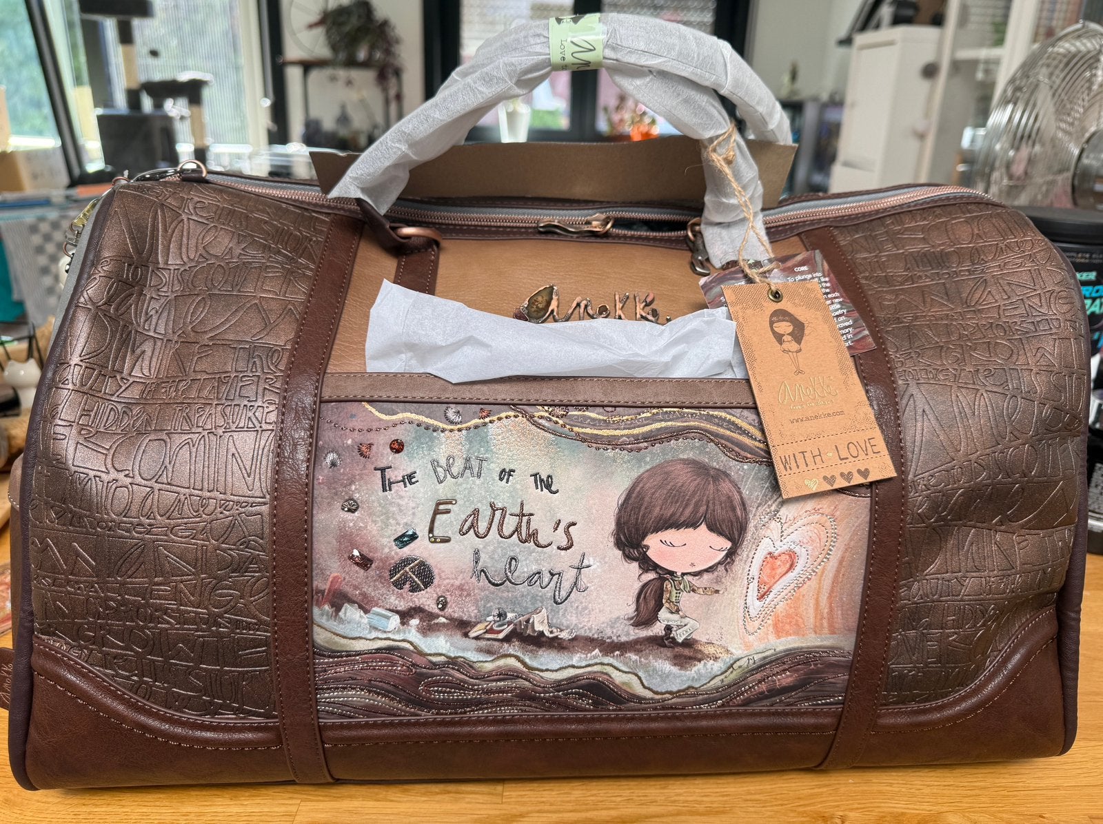 Sac de voyage / Weekender Anekke Core NEUF, Neuf, Enlèvement ou Envoi, Moins de 35 cm, Brun