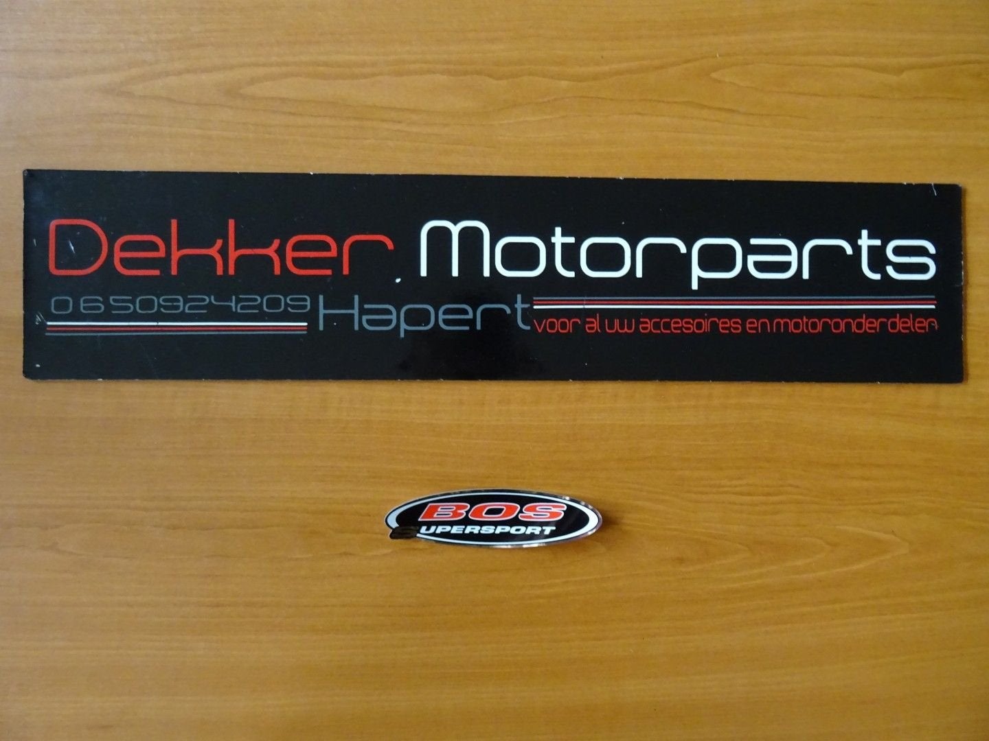 Bos Exhausts Uitlaat / Demper Sticker # Bos Supersport #, Motoren, Accessoires | Stickers, Ophalen of Verzenden, -, -, -