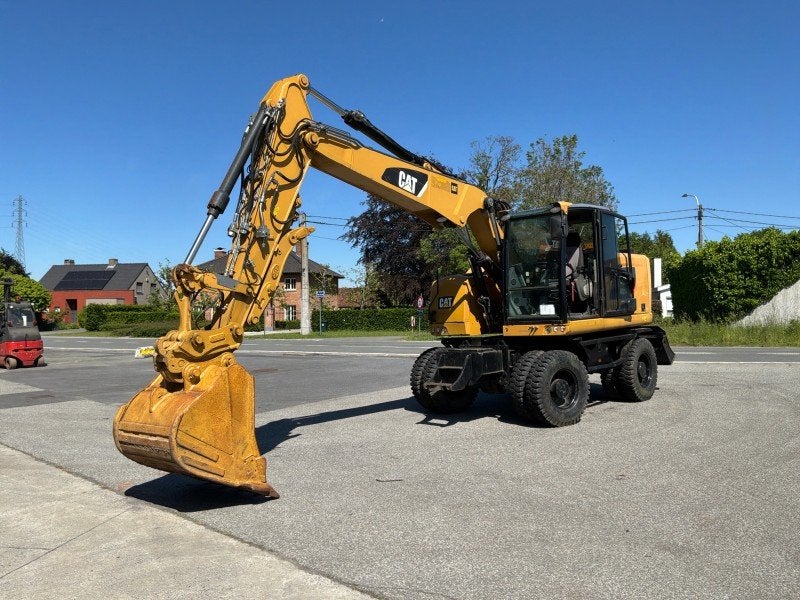 2016 Caterpillar M314F Bandenkraan, Graafmachine