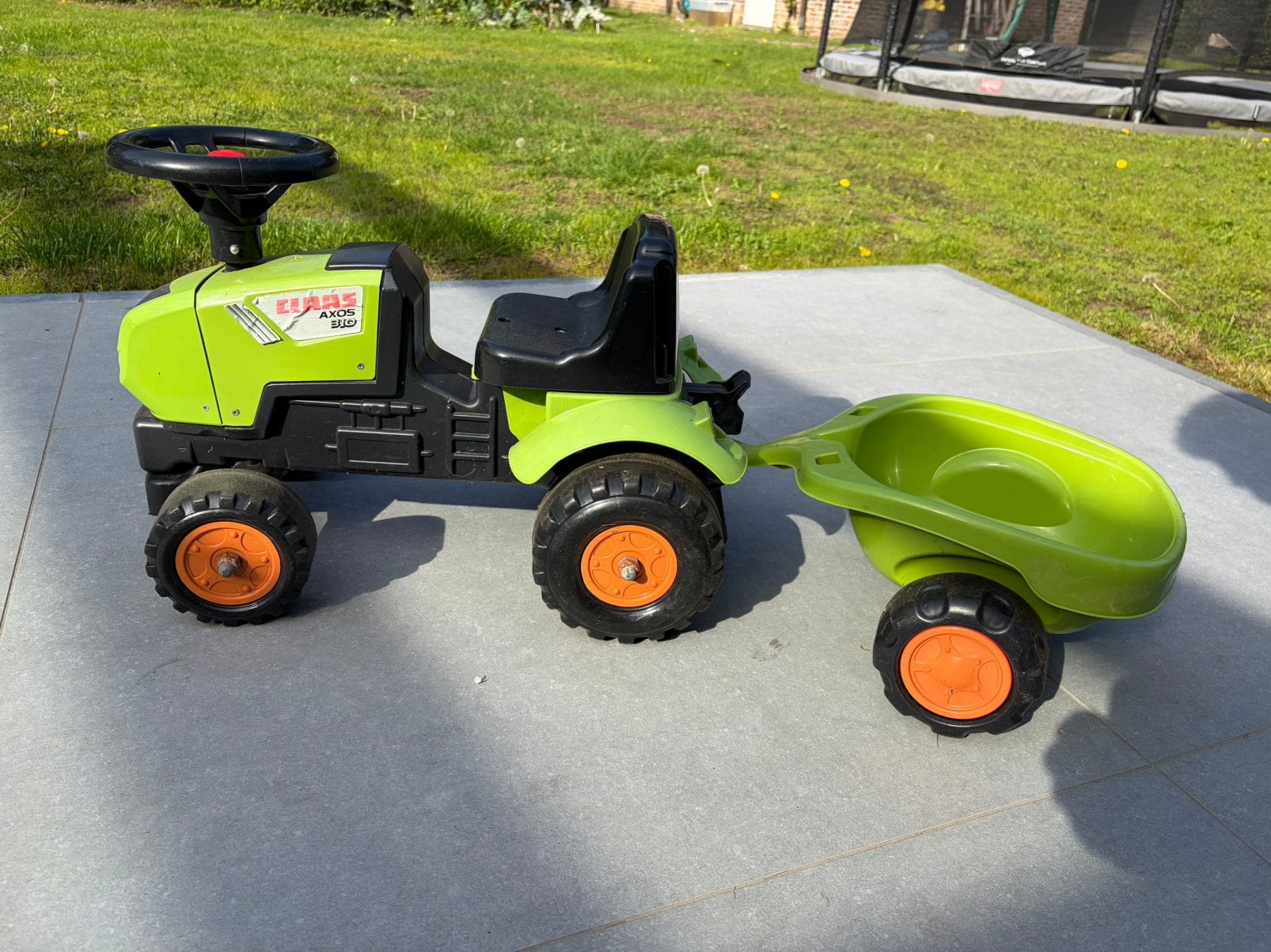 Looptraktor met aanhanger: Claas, Kinderen en Baby's, Ophalen, Gebruikt, Met kar of aanhanger