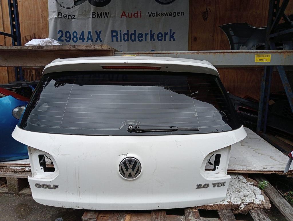 VW Golf 6 Achterklep, Auto-onderdelen, Gebruikt, Volkswagen, -, Ophalen of Verzenden