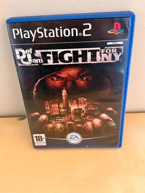 Def Jam Fight for NY - Playstation 2, Enlèvement ou Envoi, Utilisé, À partir de 18 ans