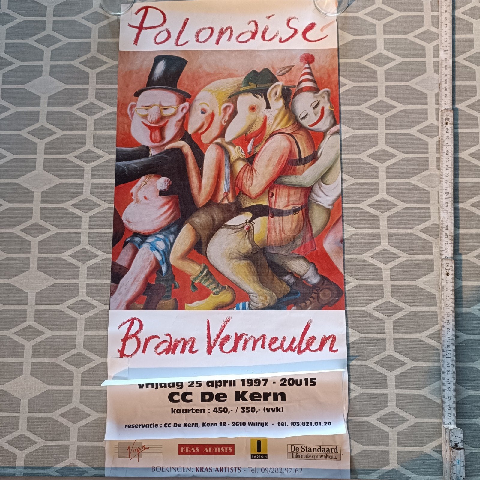 Muziekaffiche Bram Vermeulen - Polonaise, Enlèvement ou Envoi