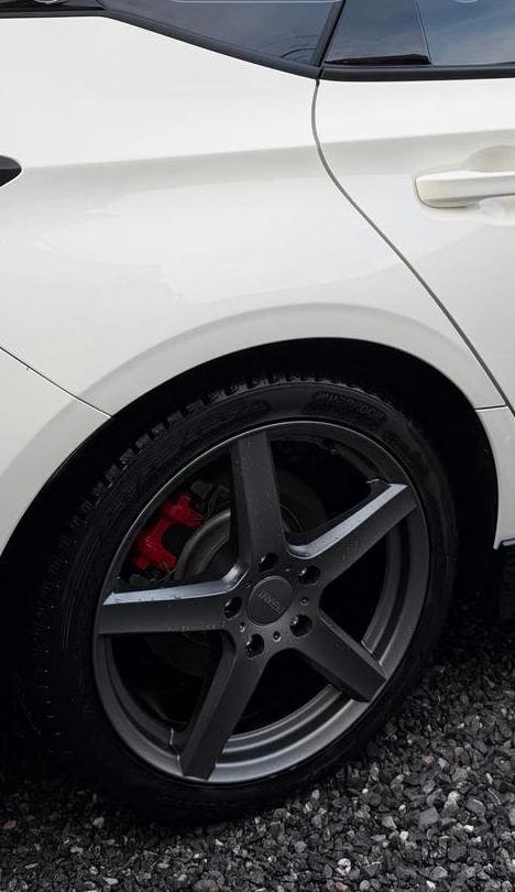Jantes + pneux Honda Civic Type R FL5, Auto-onderdelen, Banden en Velgen, Ophalen, 18 inch, Band(en)