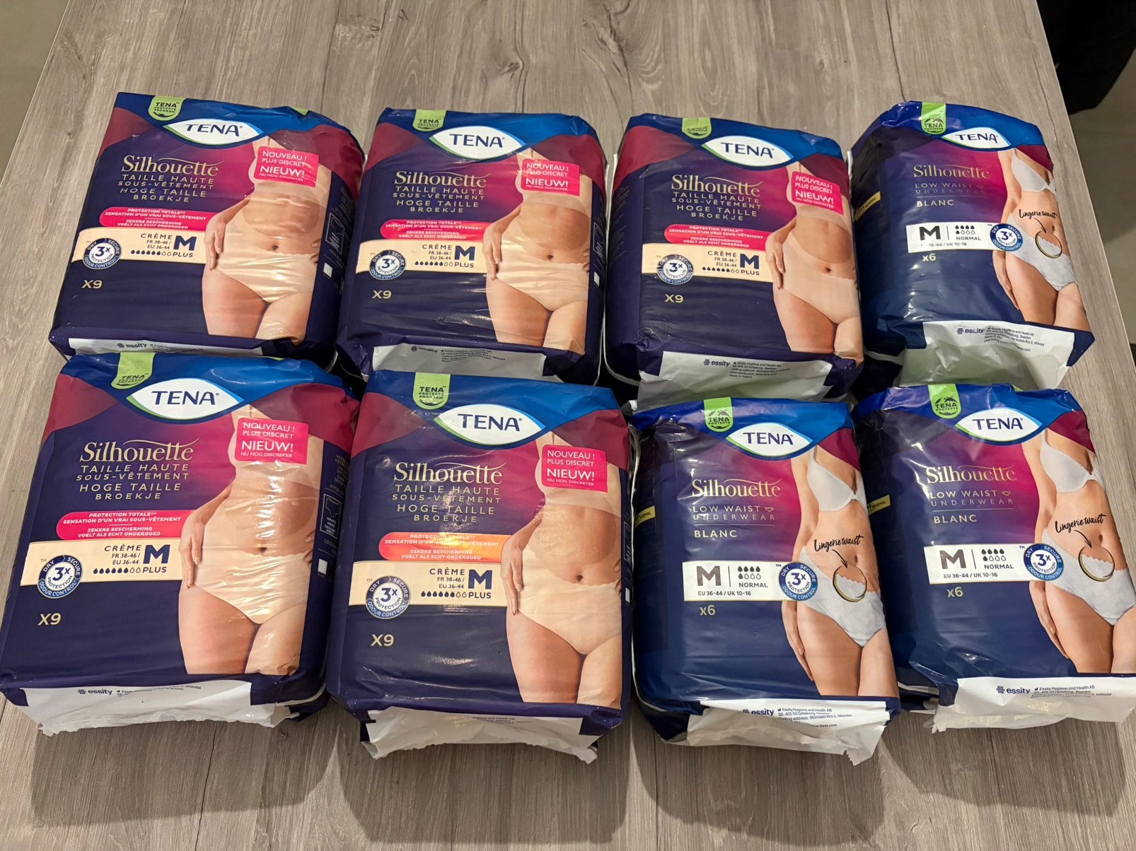 Tena silhouette broekjes 8x, Handtassen en Accessoires, Uiterlijk | Lichaamsverzorging, Ophalen of Verzenden, Nieuw