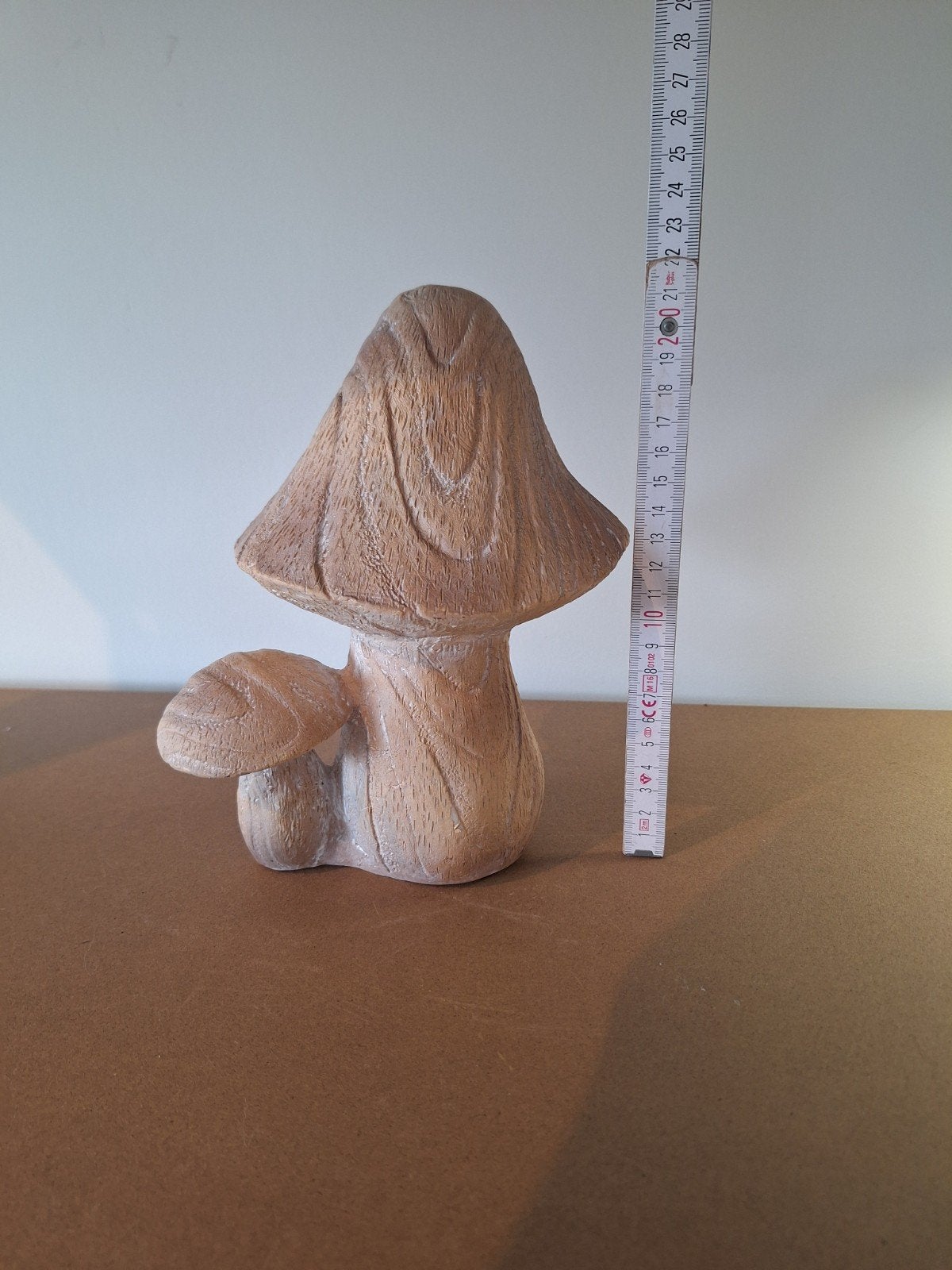Decoratieve paddenstoel, Overige typen, Ophalen of Verzenden, 20 - 50 cm, Hout