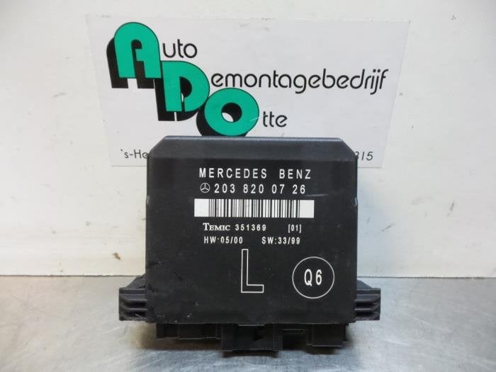 Module confort d'un Mercedes C-Klasse (C-Klasse 00-), Autos : Pièces & Accessoires, Électronique & Câbles, Mercedes-Benz, Utilisé