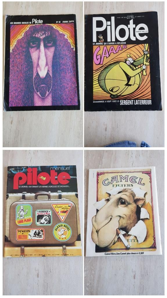Pilot-tijdschriften uit de jaren 70, Ophalen of Verzenden, 1960 tot 1980, Tijdschrift