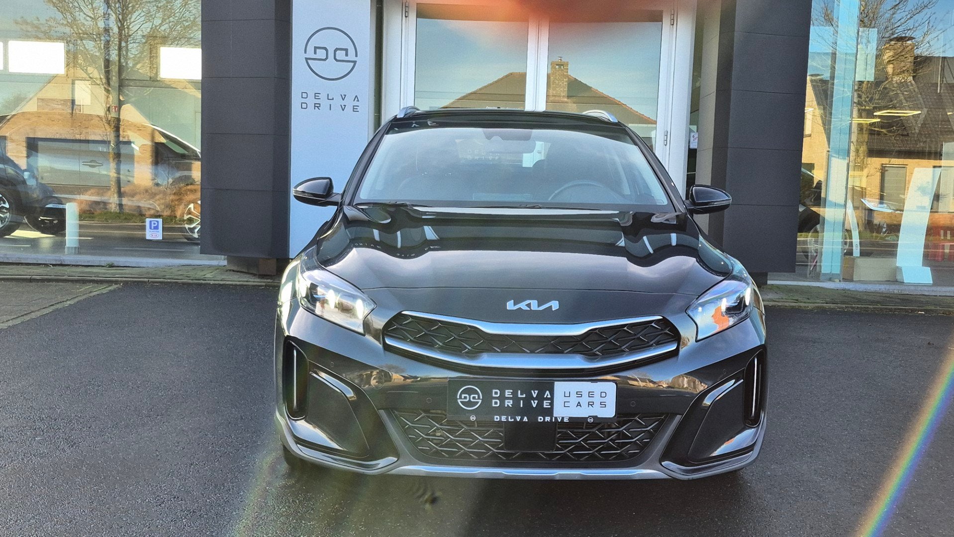 Kia XCeed 1.6 GDi PHEV  Toit Pano  Plug-in Hybride, Auto's, XCeed, Gebruikt, Zwart, Bedrijf