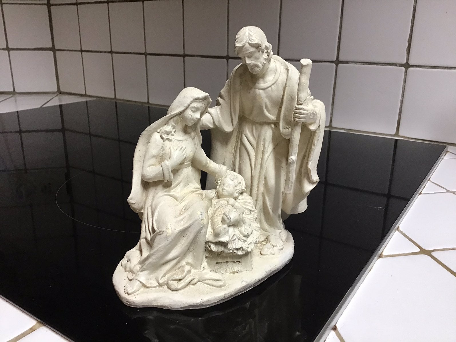 Jozef Maria Jezus in de kerststal, Ophalen of Verzenden, Gebruikt