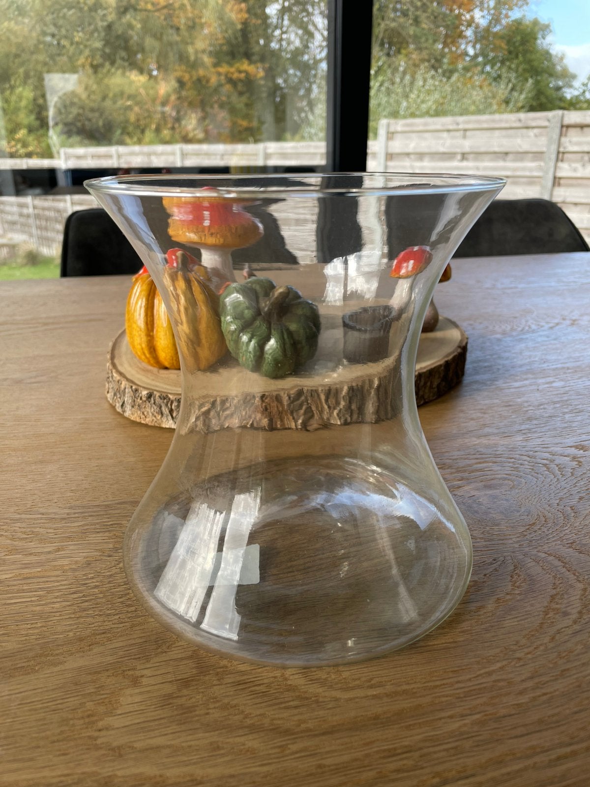 Glazen Vaas, Ophalen, Transparant, 20 cm, Glas